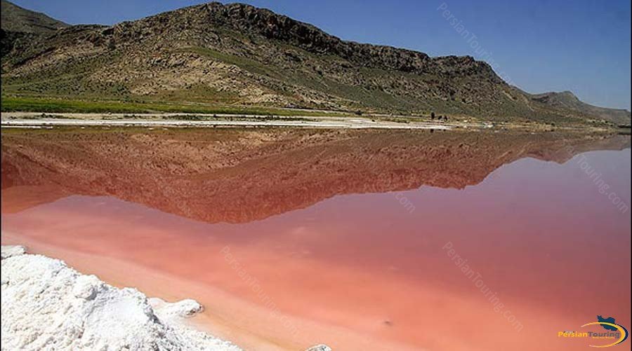 Maharloo Lake Persian Touring